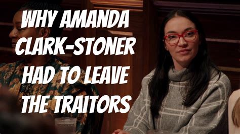 why did amanda clark stoner quit.